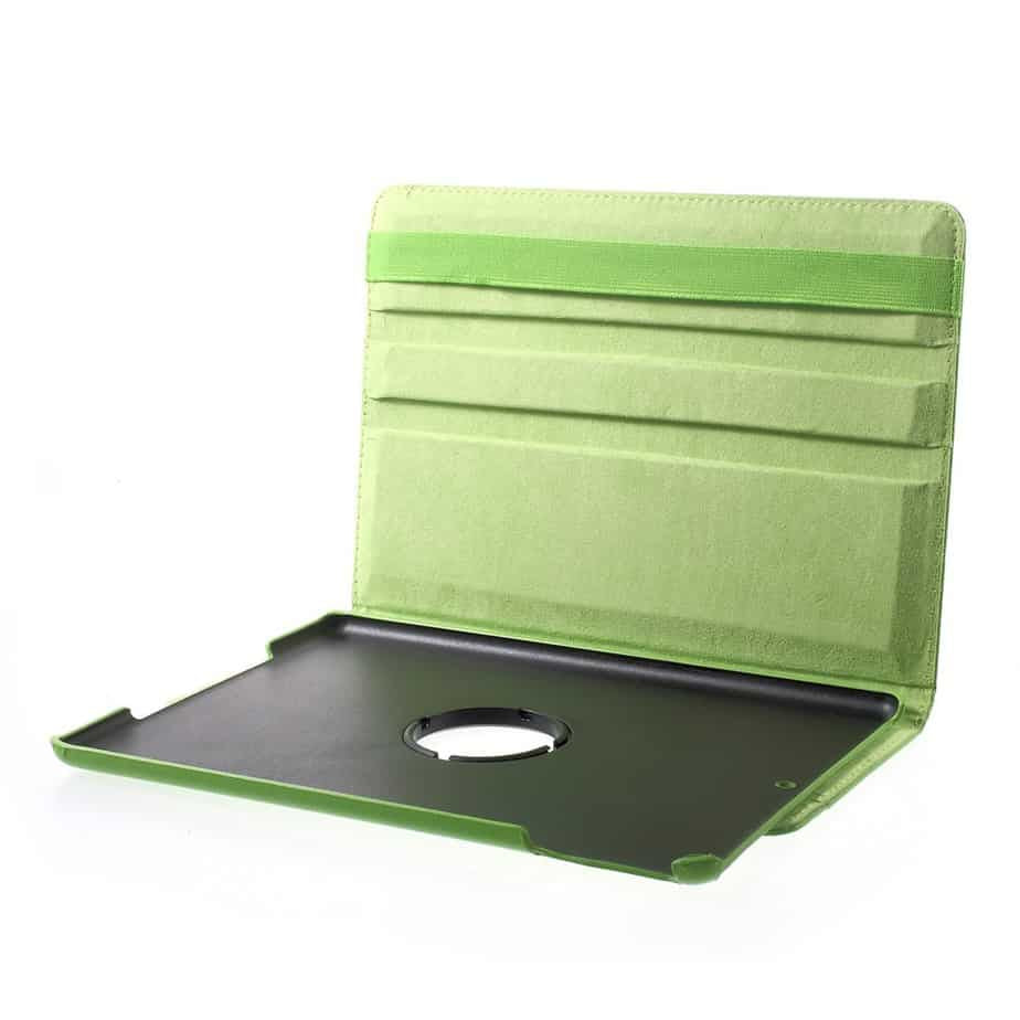 iPad Air / Air 2 / 9,7 Tablet Cover med 360° Stand – Grøn - billede 3