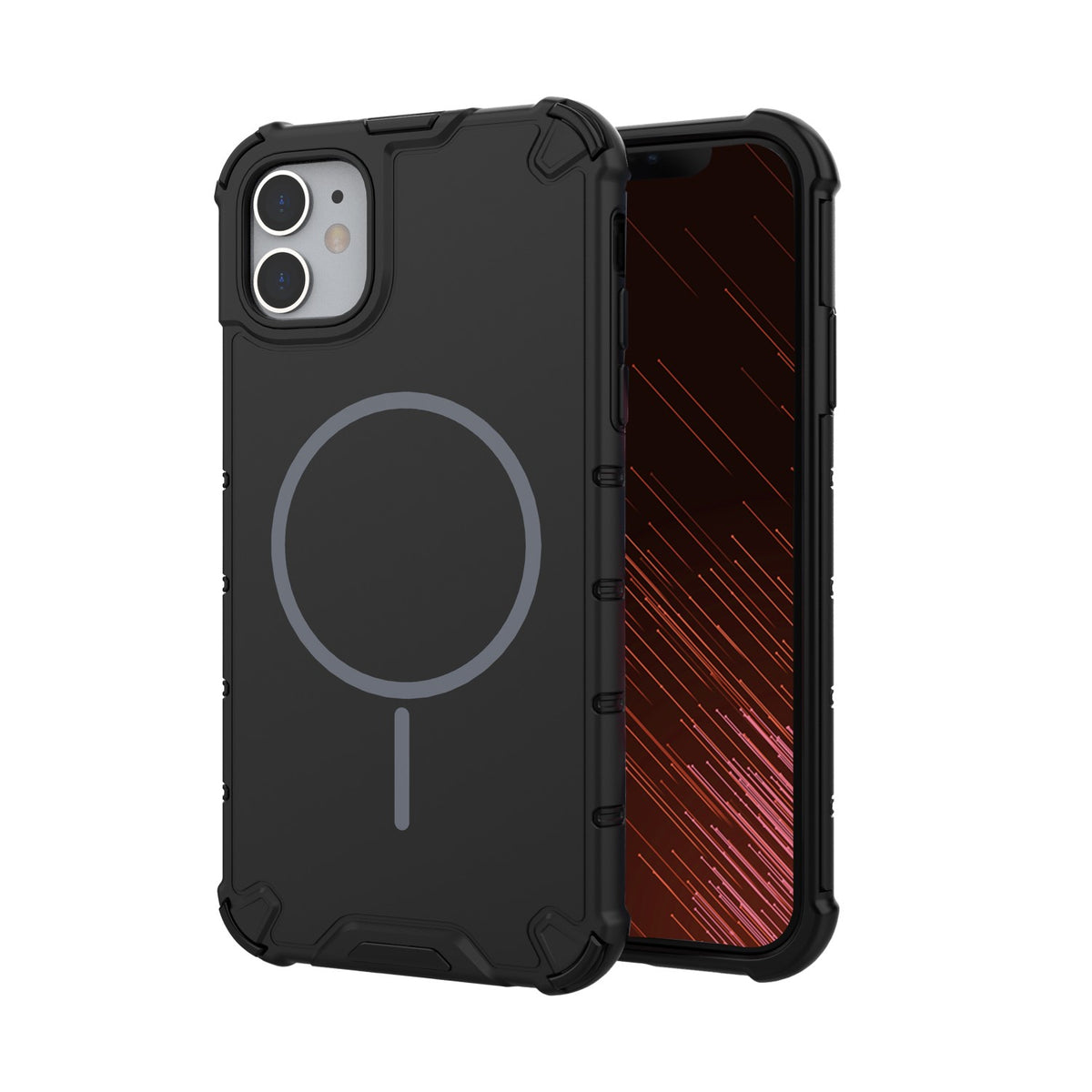 iPhone 11 Cover Defender 2w1 Defender 2in1mag – Sort
