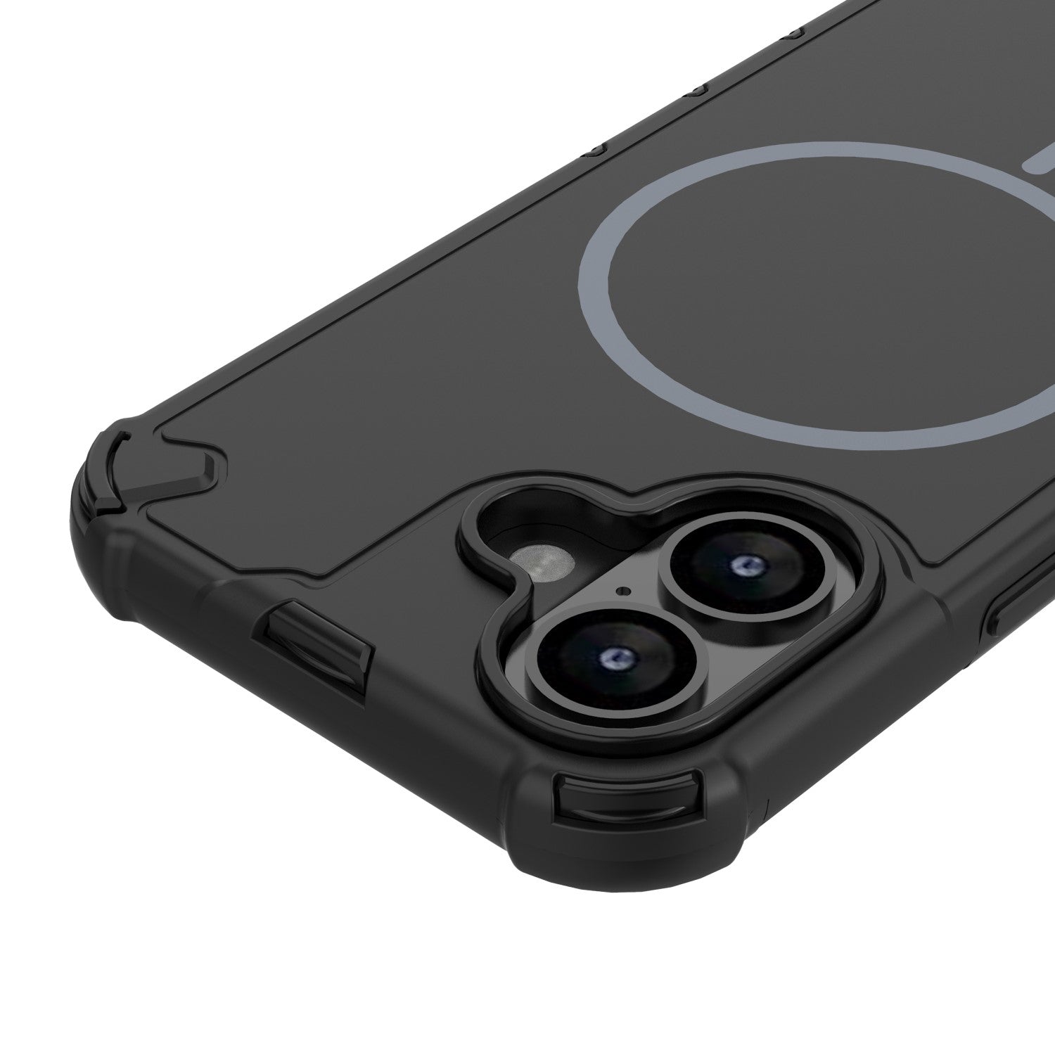 iPh17 Defender Black 2in1mag