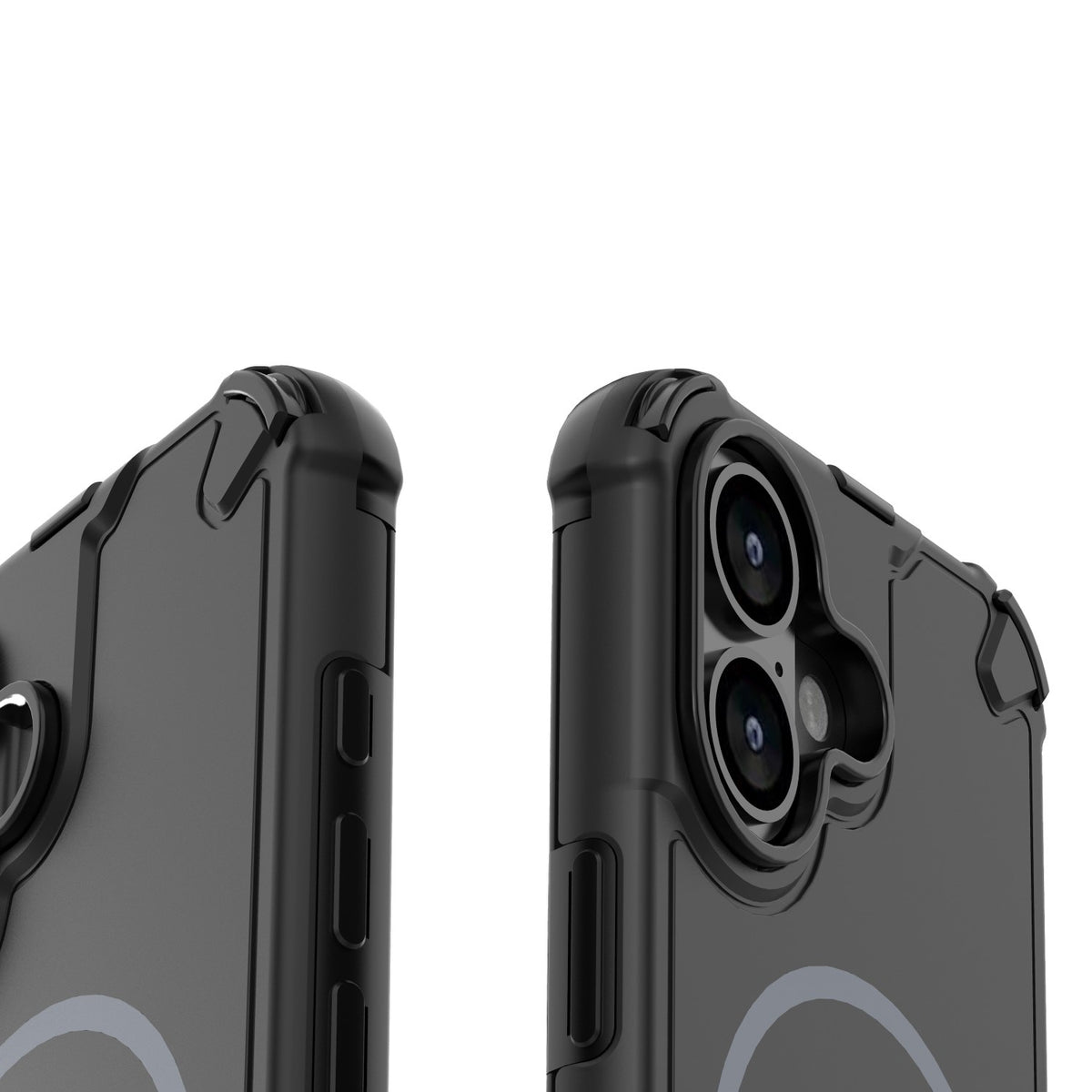 iPhone 16 Cover Defender 2w1 Defender 2in1mag – Sort