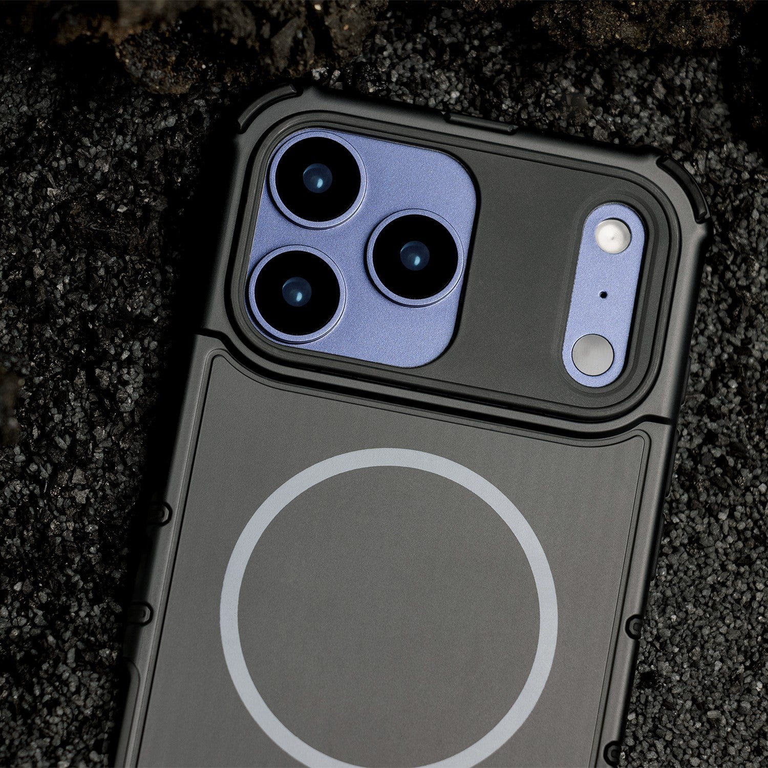 iPh16 Defender Black 2in1mag