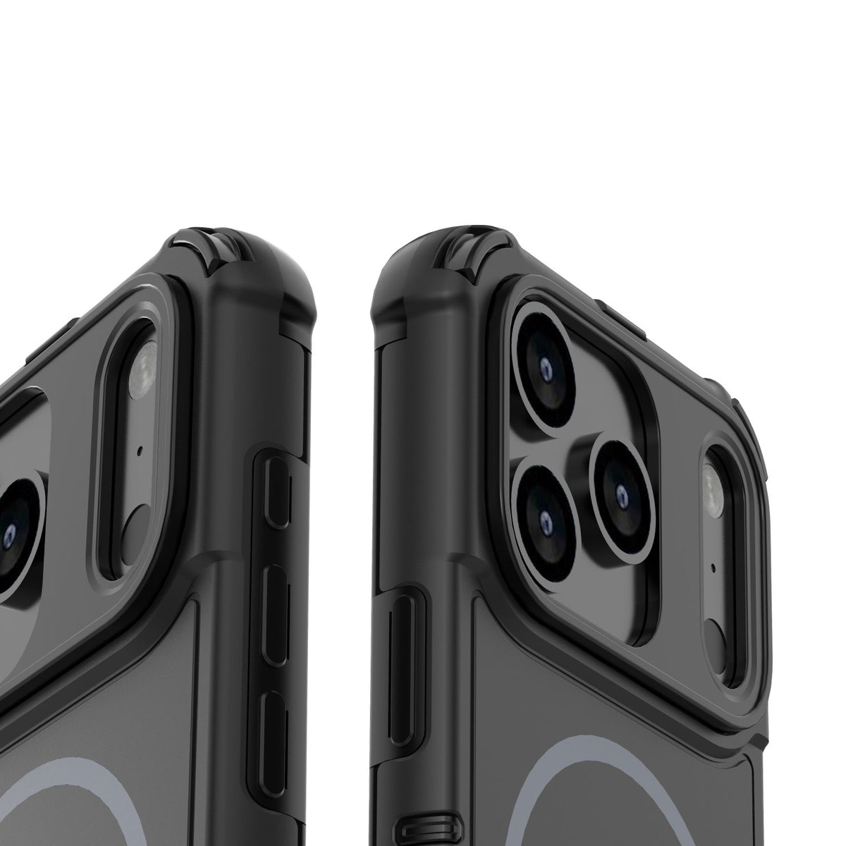 iPhone 17 Pro Max MagSafe Cover Defender 2w1 Defender 2in1mag – Sort