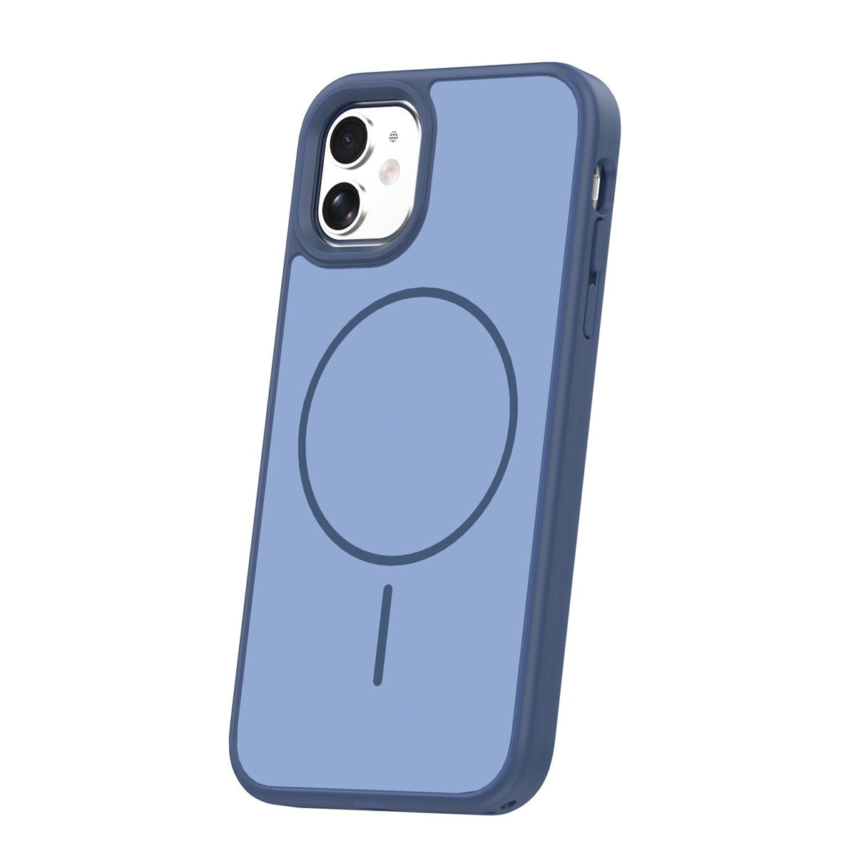 iPhone 11 Cover Frame Thin Mag – Blå