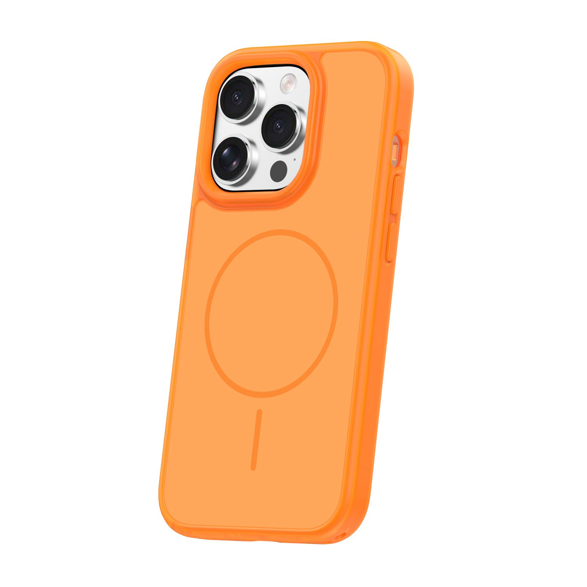 iPhone 15 Pro MagSafe Cover Frame Thin Mag – Orange