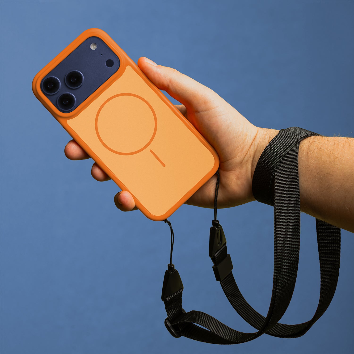 iPhone 15 Pro MagSafe Cover Frame Thin Mag – Orange
