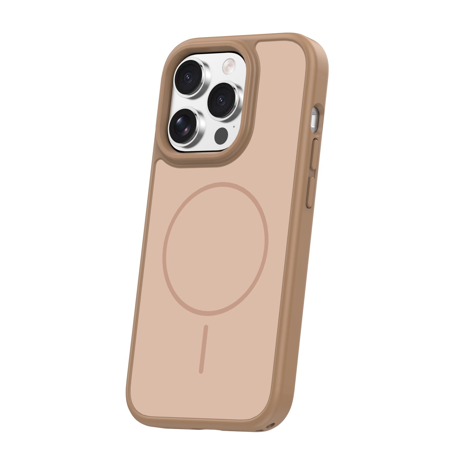 iPhone 15 Pro MagSafe Cover Frame Thin Mag – Brun