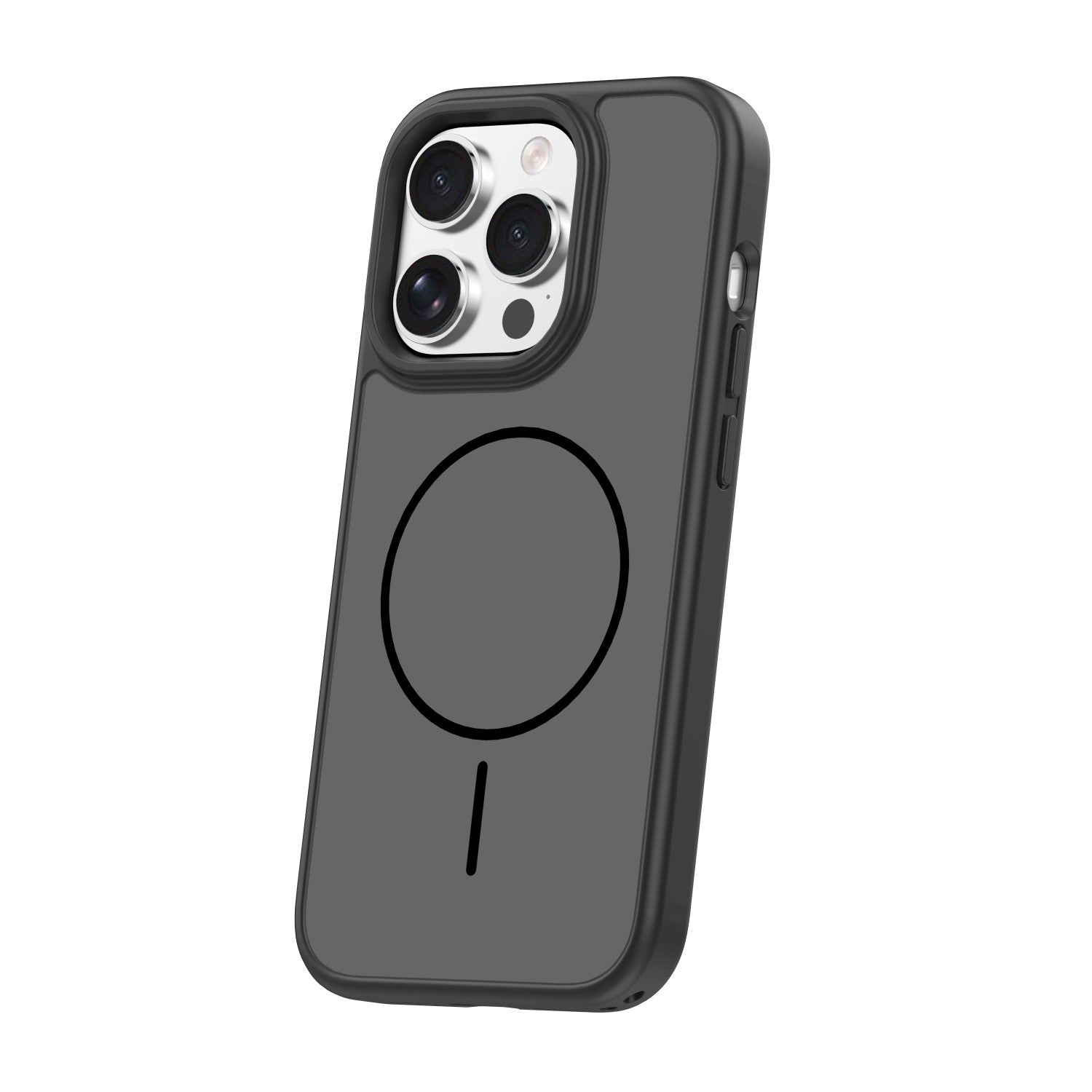 iPhone 15 Pro MagSafe Cover Frame Thin Mag – Sort