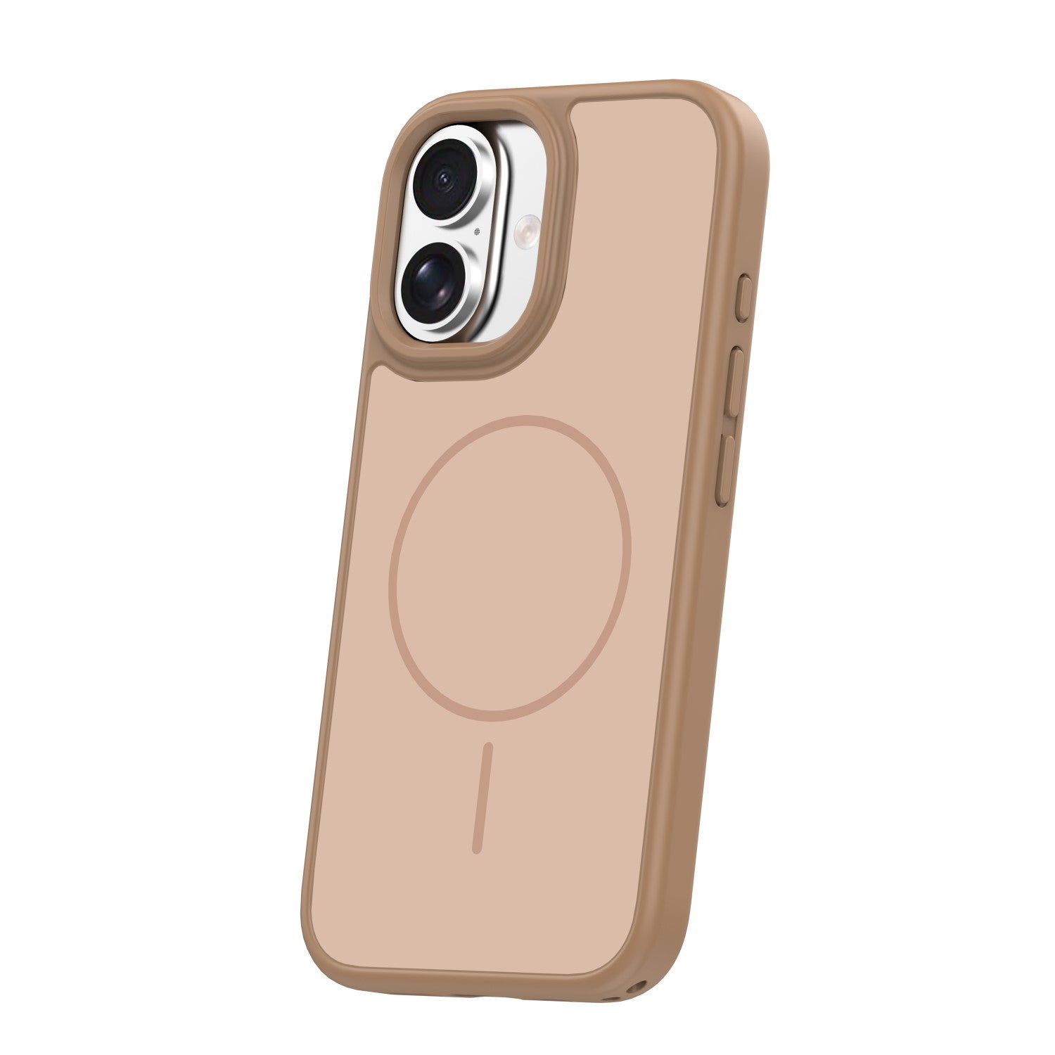 iPhone 17 Cover Frame Thin Mag – Brun