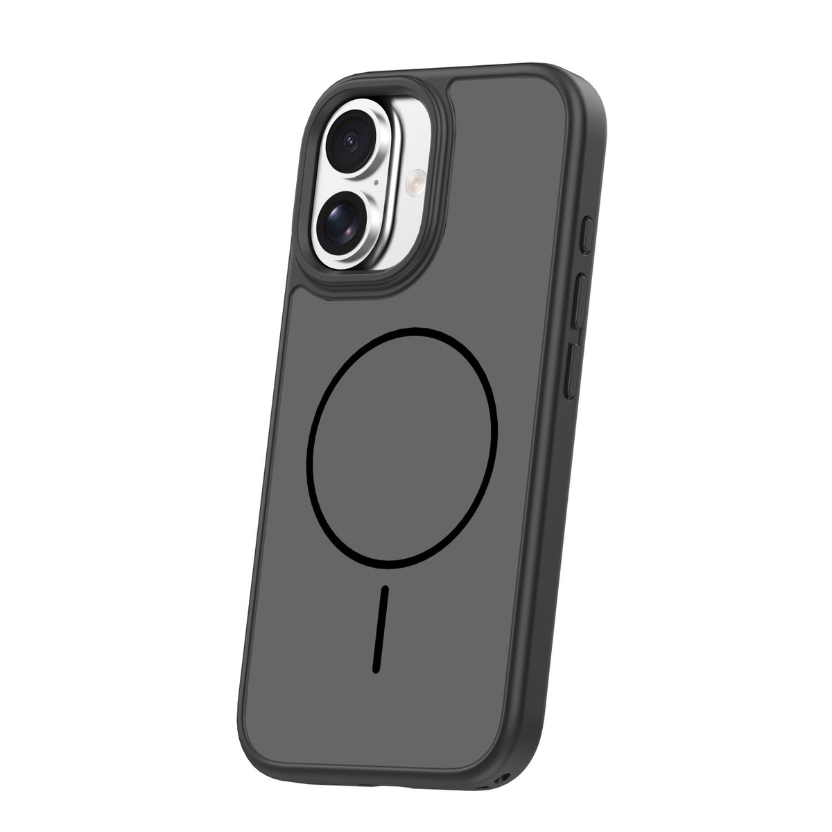 iPhone 17 Cover Frame Thin Mag – Sort