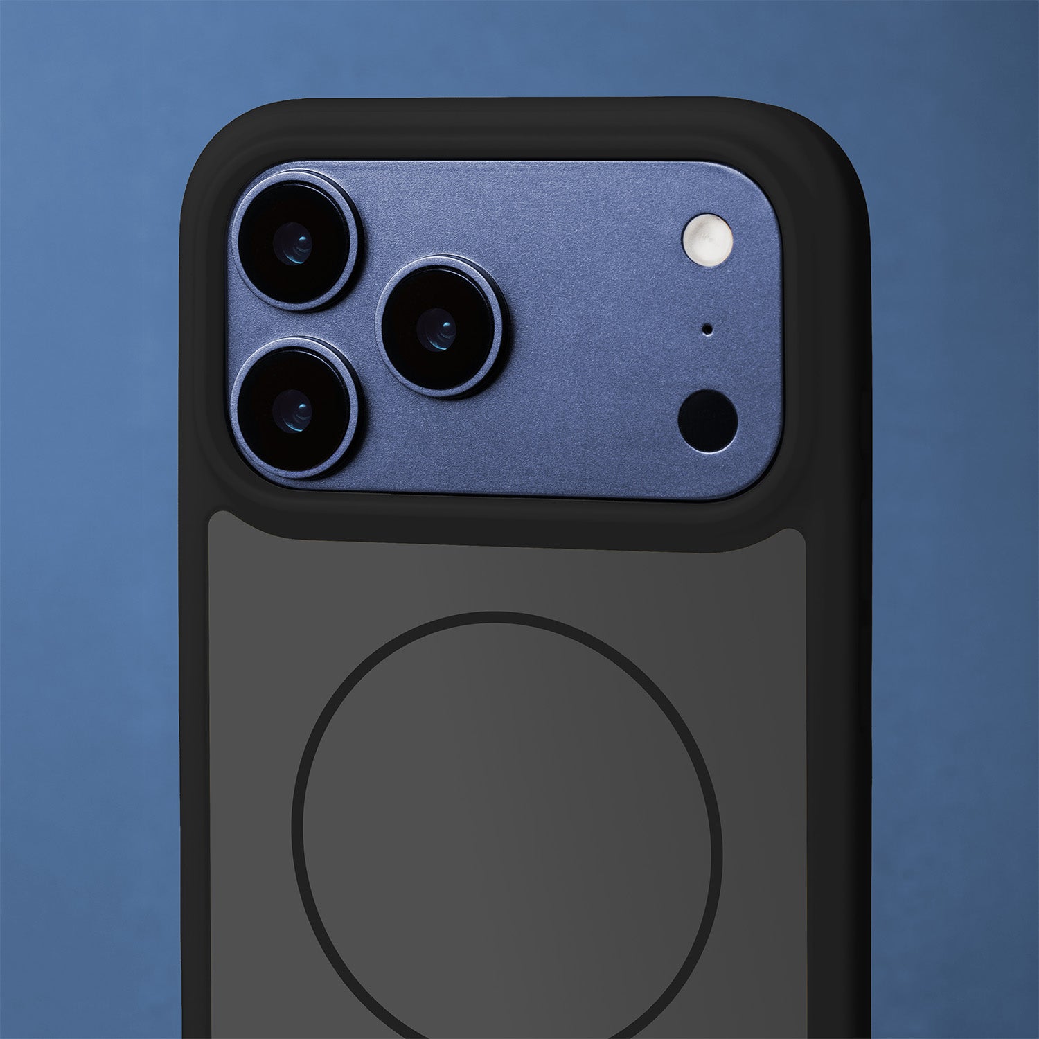 iPhone 17 Cover Frame Thin Mag – Sort