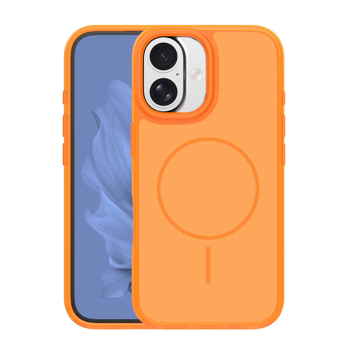 iPhone 17 Cover Frame Thin Mag – Orange