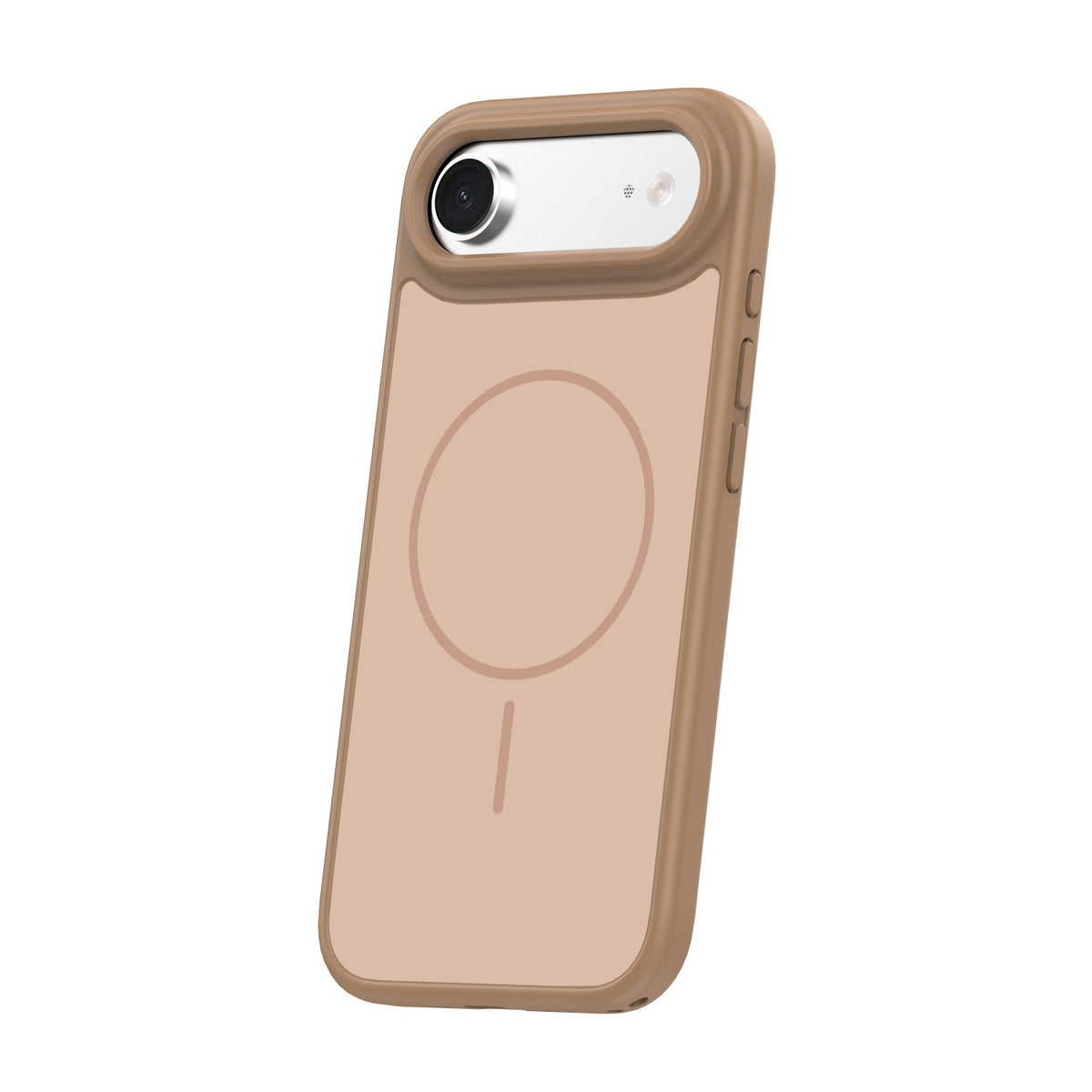 iPhone 17 Air MagSafe Cover Frame Thin Mag – Brun