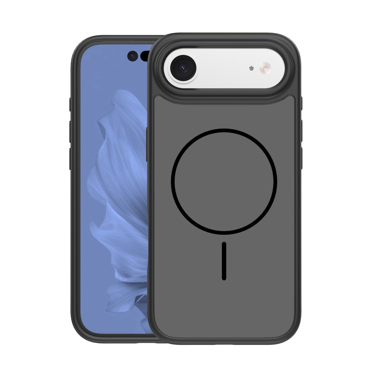 iPhone 17 Air MagSafe Cover Frame Thin Mag – Sort