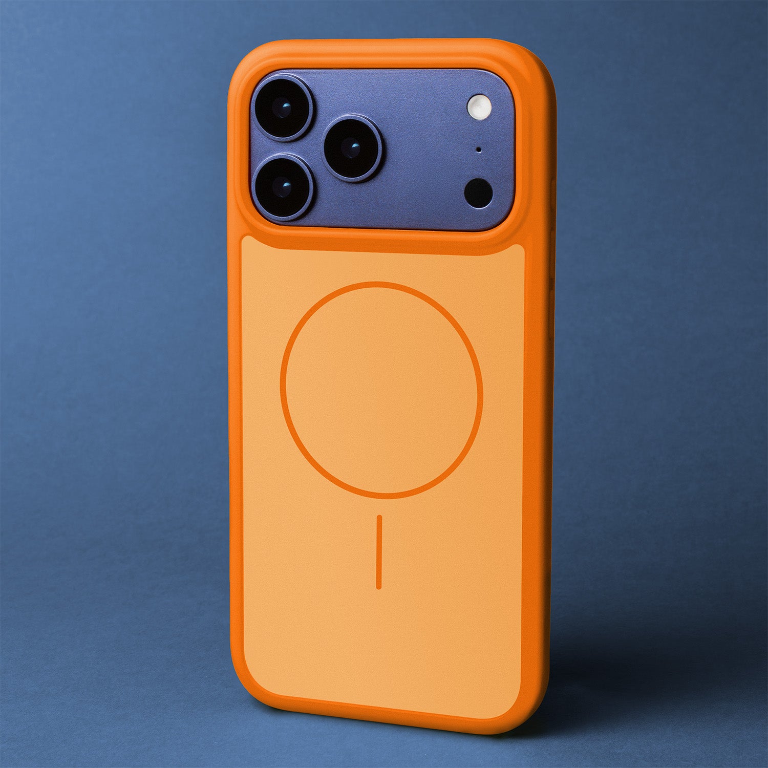 iPh17Air Orange Frame Thin Mag