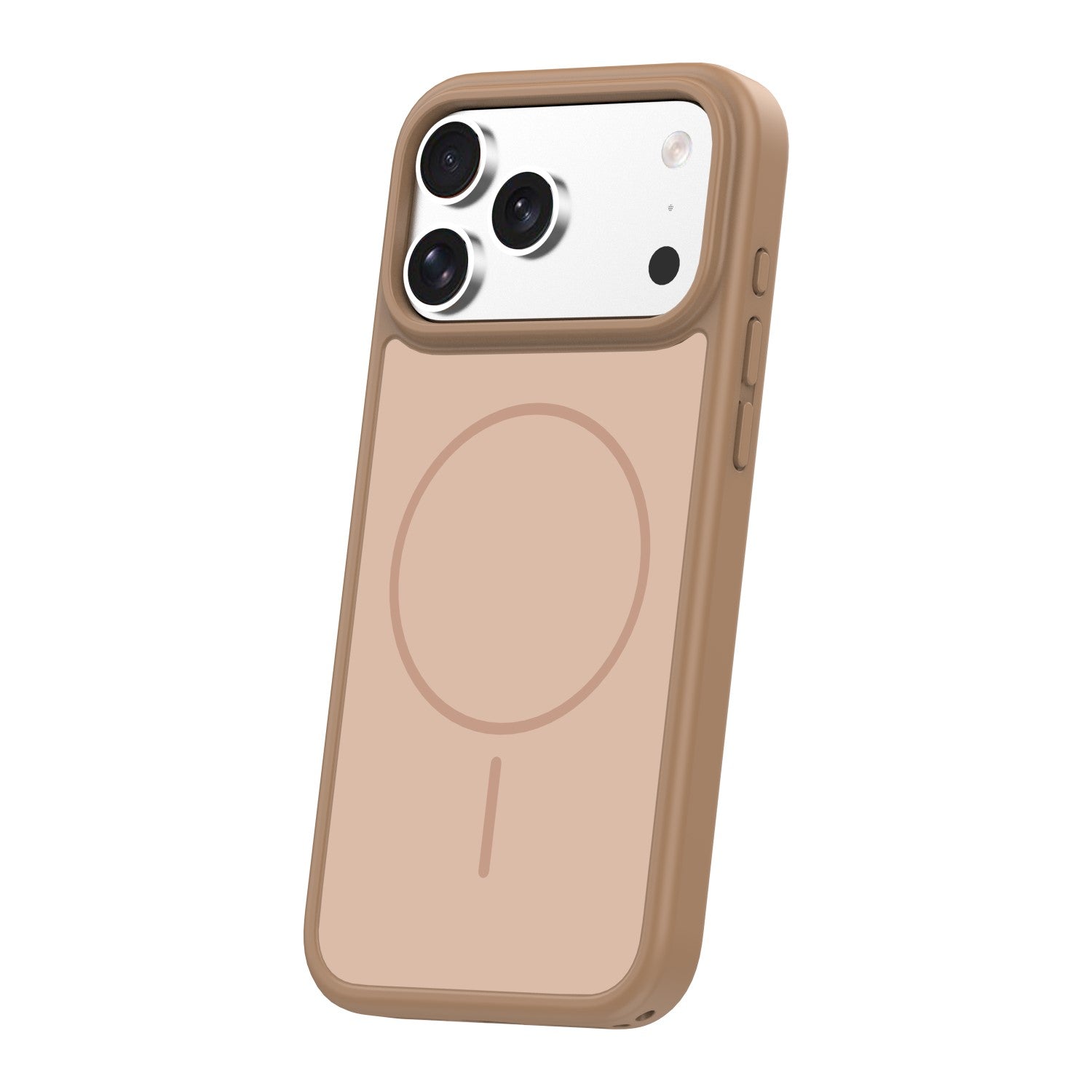 iPhone 17 Pro Max MagSafe Cover Frame Thin Mag – Brun