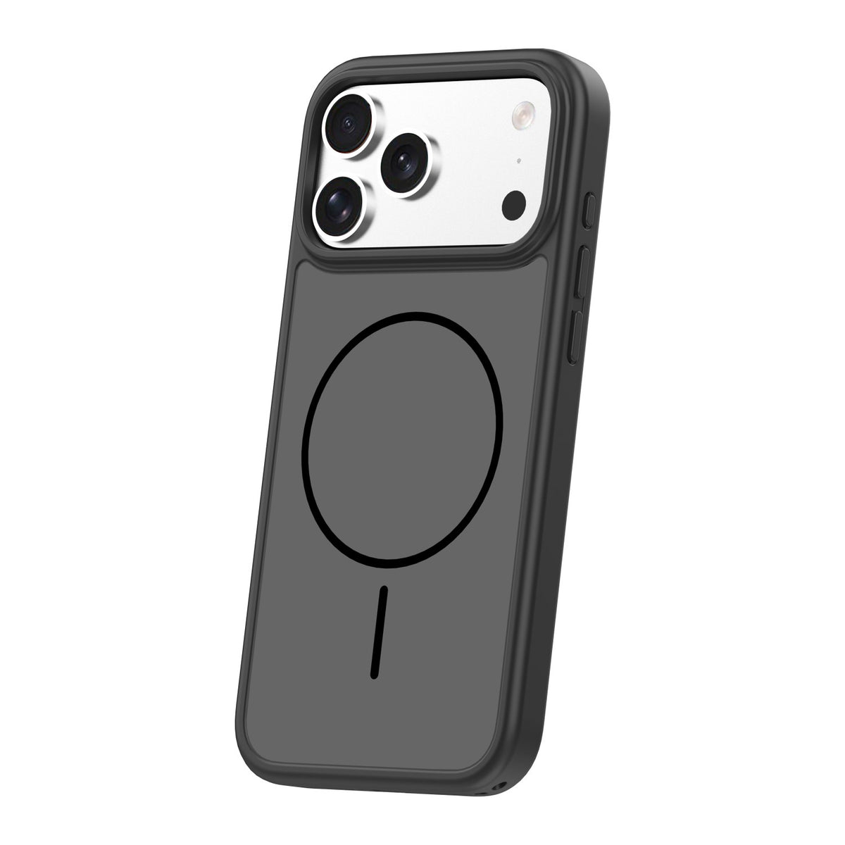 iPhone 17 Pro Max MagSafe Cover Frame Thin Mag – Sort