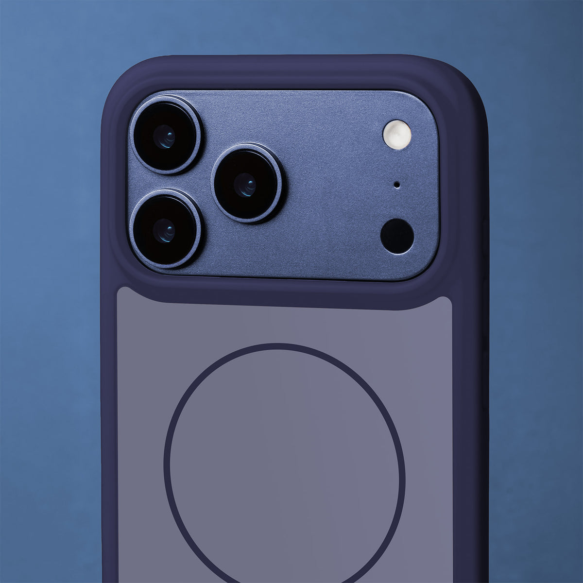 iPhone 17 Pro Max MagSafe Cover Frame Thin Mag – Blå