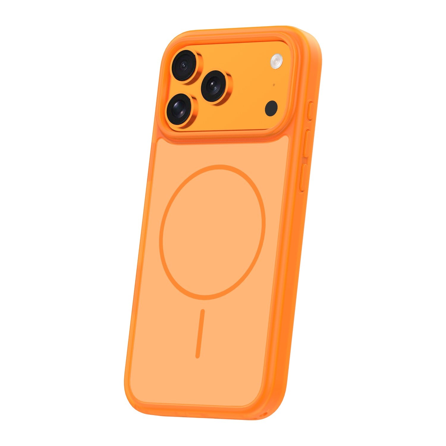 iPhone 17 Pro Max MagSafe Cover Frame Thin Mag – Orange