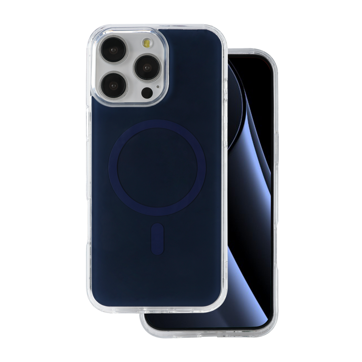iPhone 14 Pro MagSafe Cover Lowkey Mag M – Blå