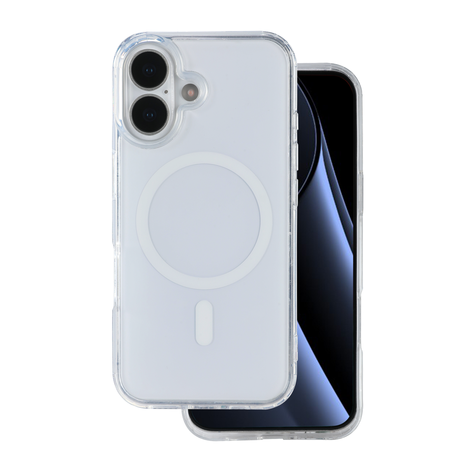 iPhone 17 Cover Lowkey Mag – Hvid