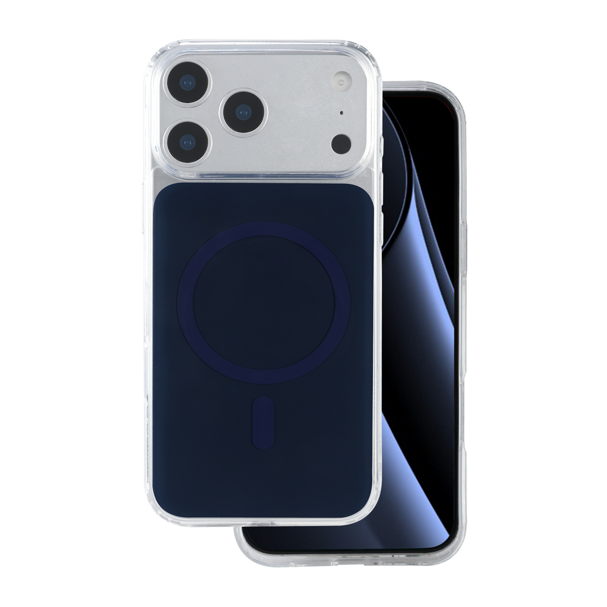 iPhone 17 Pro MagSafe Cover Lowkey Mag M – Blå
