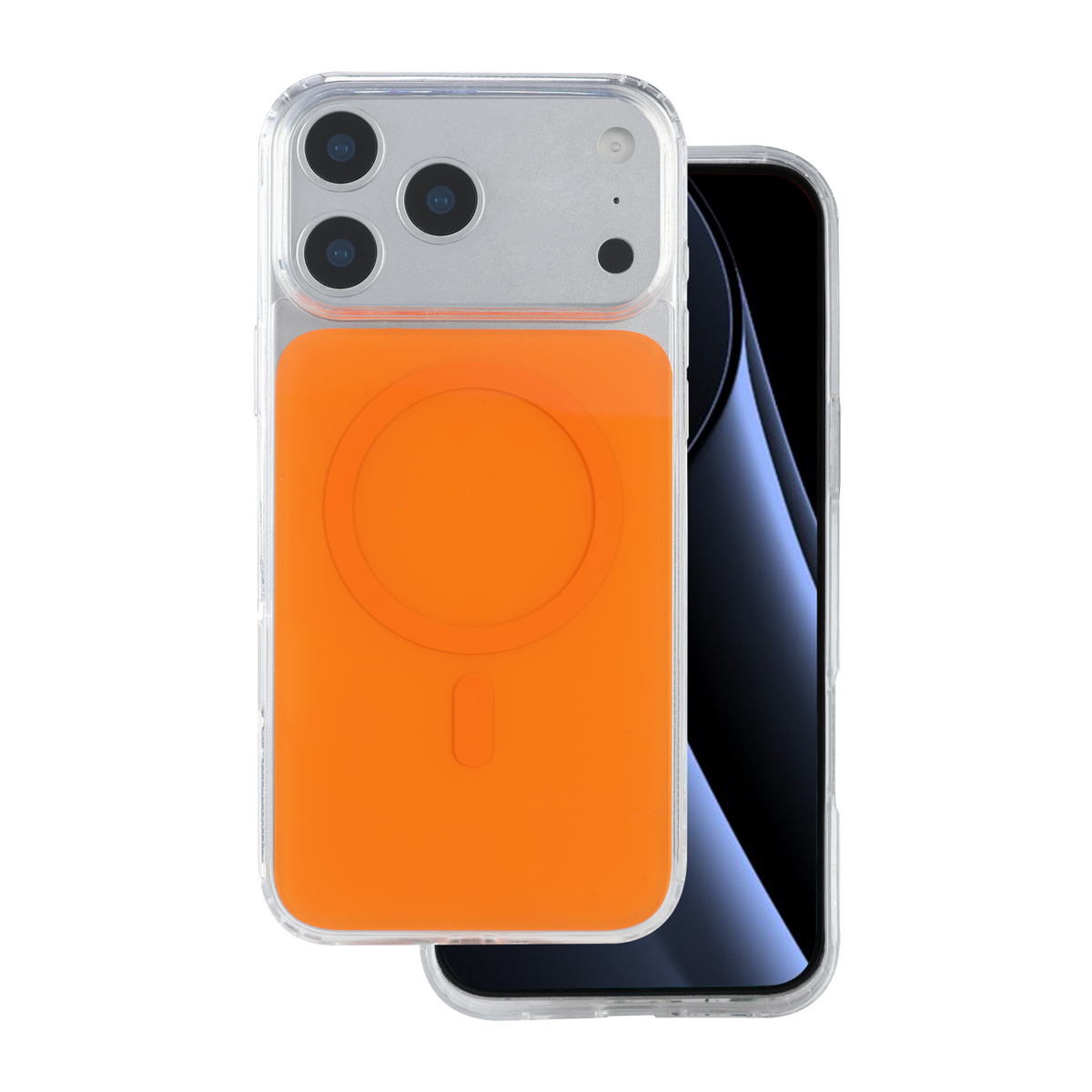 iPhone 17 Pro MagSafe Cover Lowkey Mag – Orange