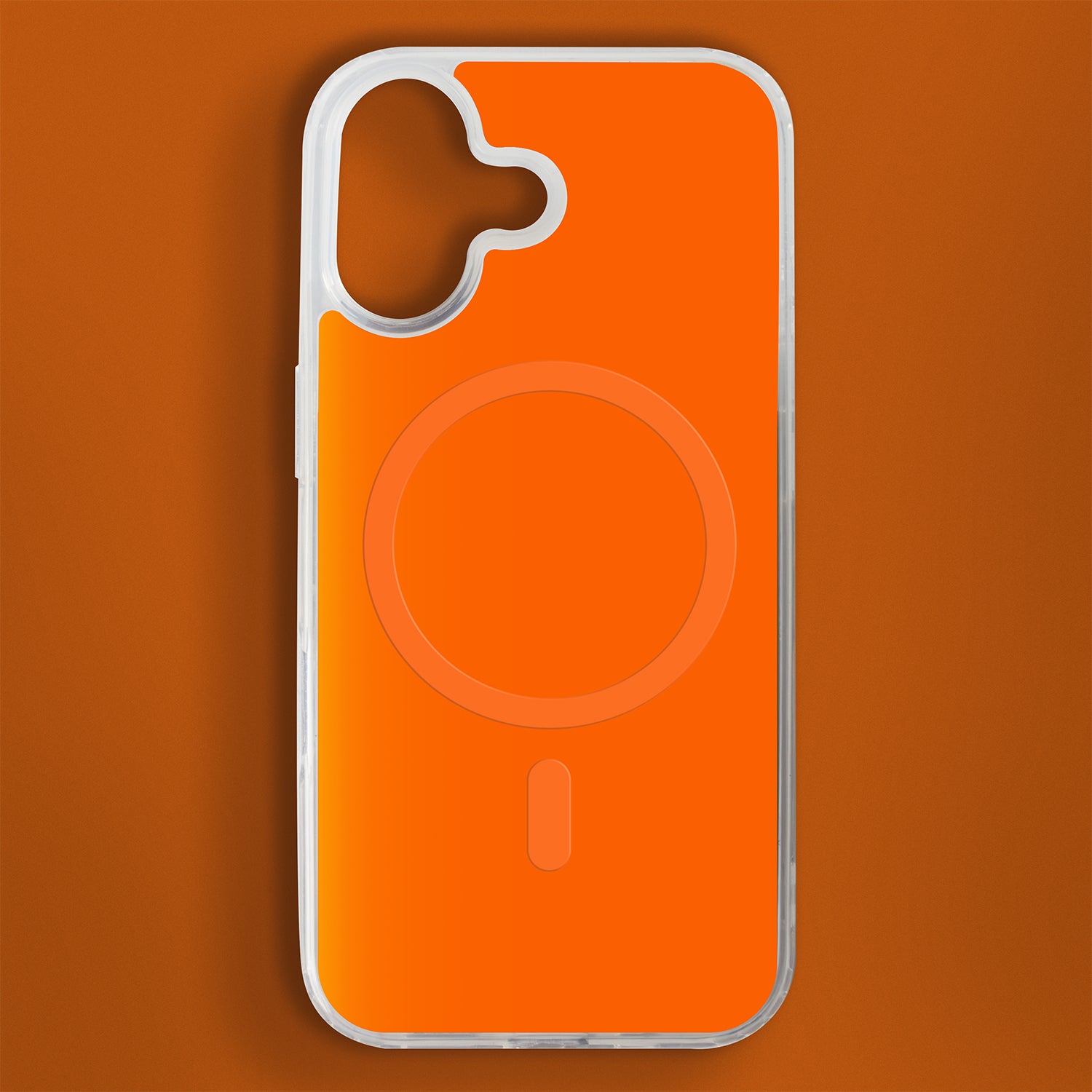 iPhone 17 Pro MagSafe Cover Lowkey Mag – Orange