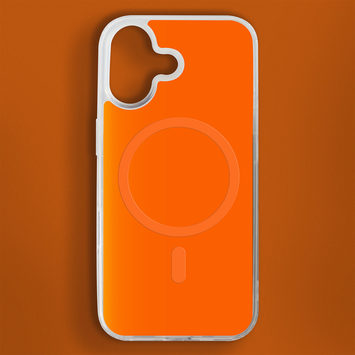 iPhone 17 Pro MagSafe Cover Lowkey Mag – Orange