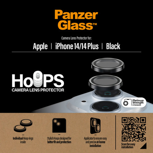 PanzerGlass Hoops Rings for iPhone14/14 Plus Black