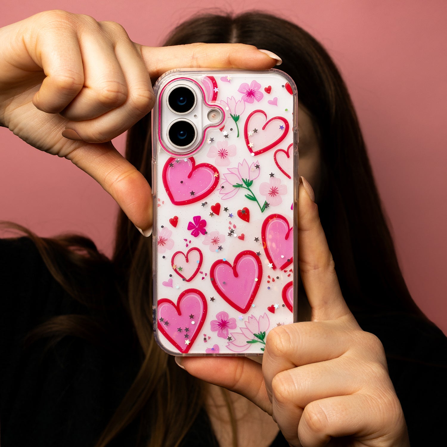 iPhone 15 Pro Cover Ultra Trendy Love Ultra Trendy Hjerter