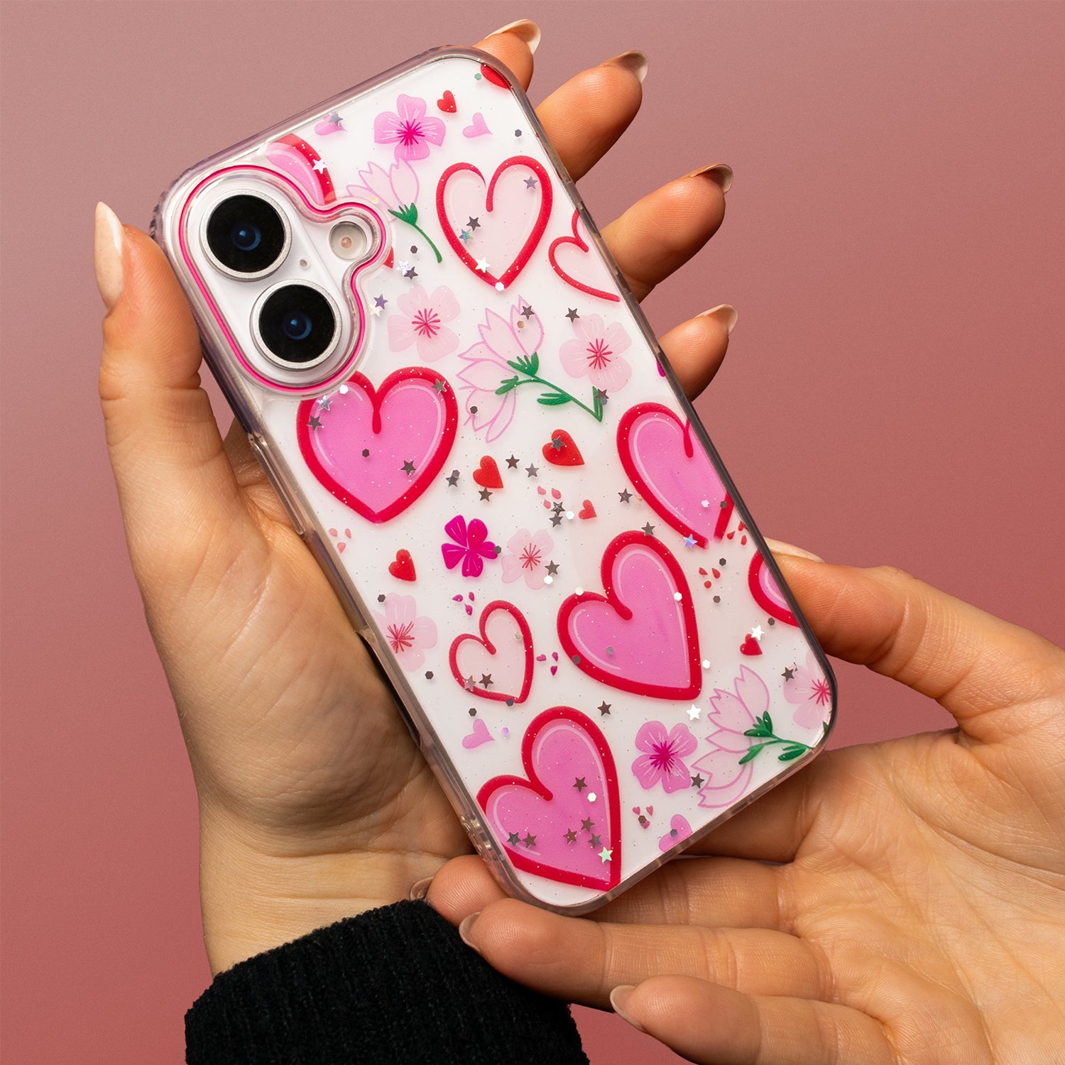 iPhone 15 Pro Cover Ultra Trendy Love Ultra Trendy Hjerter