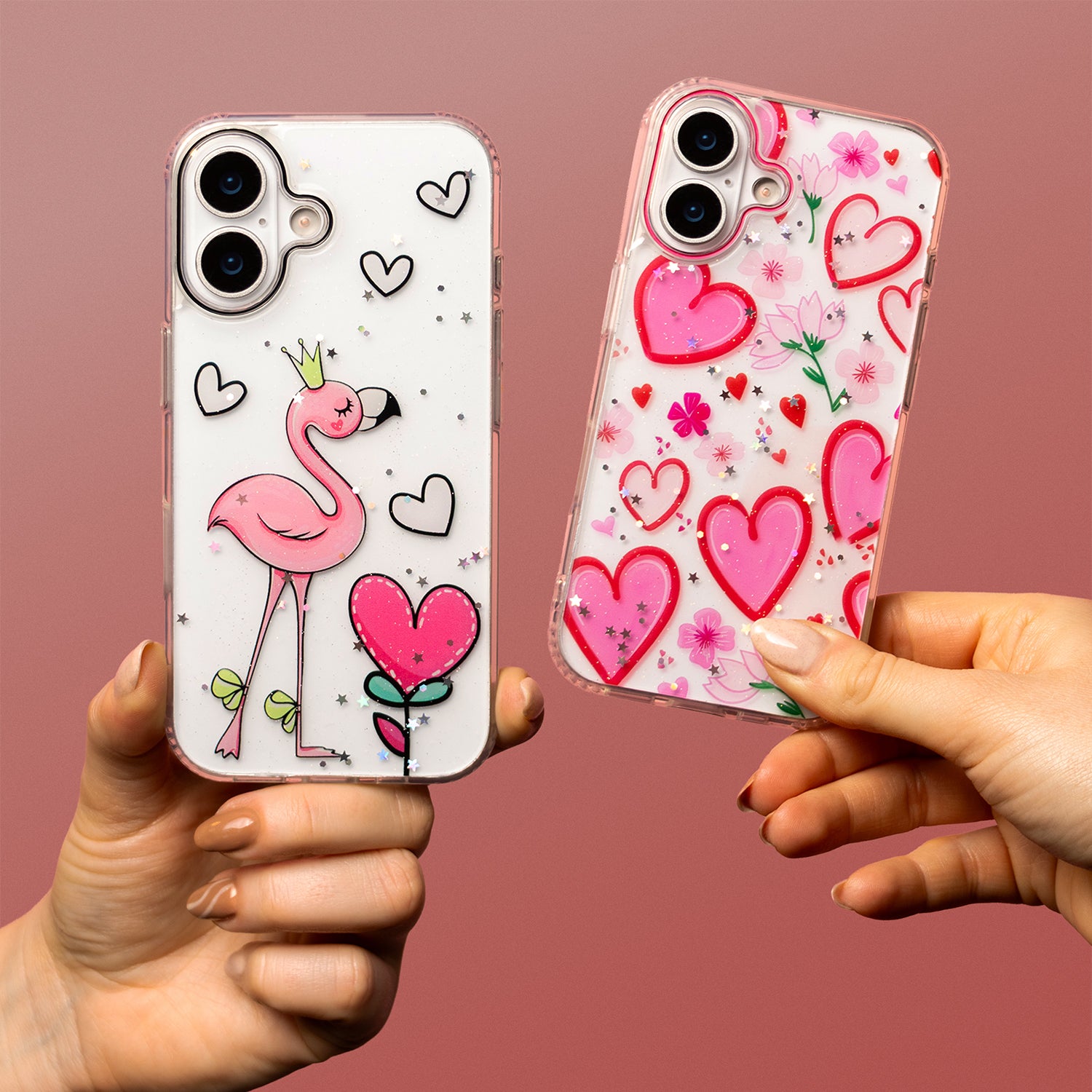 iPhone 15 Pro Cover Ultra Trendy Love Ultra Trendy Hjerter