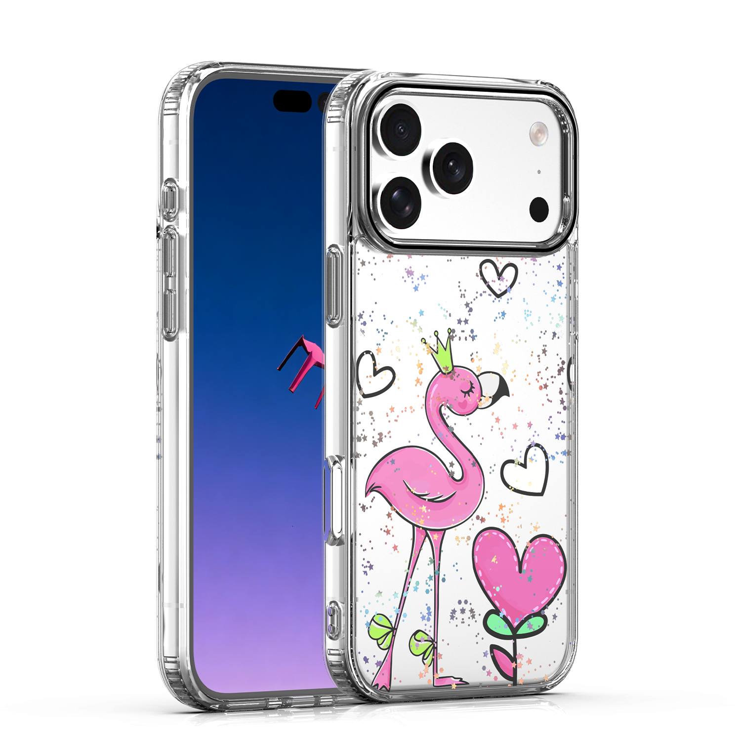 iPhone 17 Pro Max Cover Ultra Trendy Love Ultra Trendy Flamingo