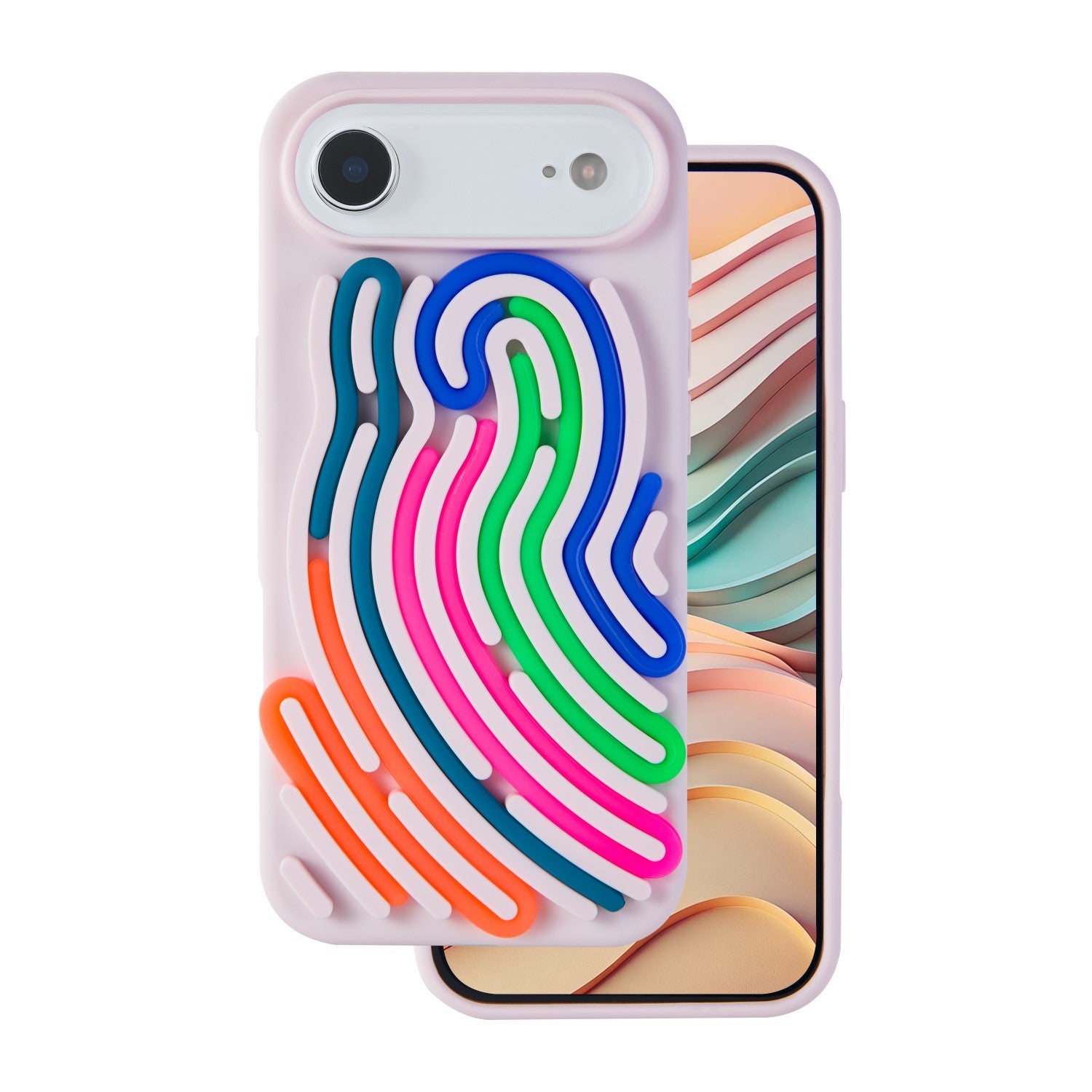 iPh17Air Snake Case Pink