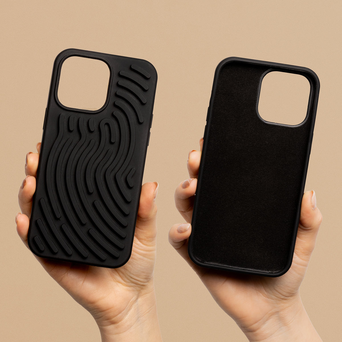 iPhone 16 Pro Silicone Cover DIY Snake – Sort
