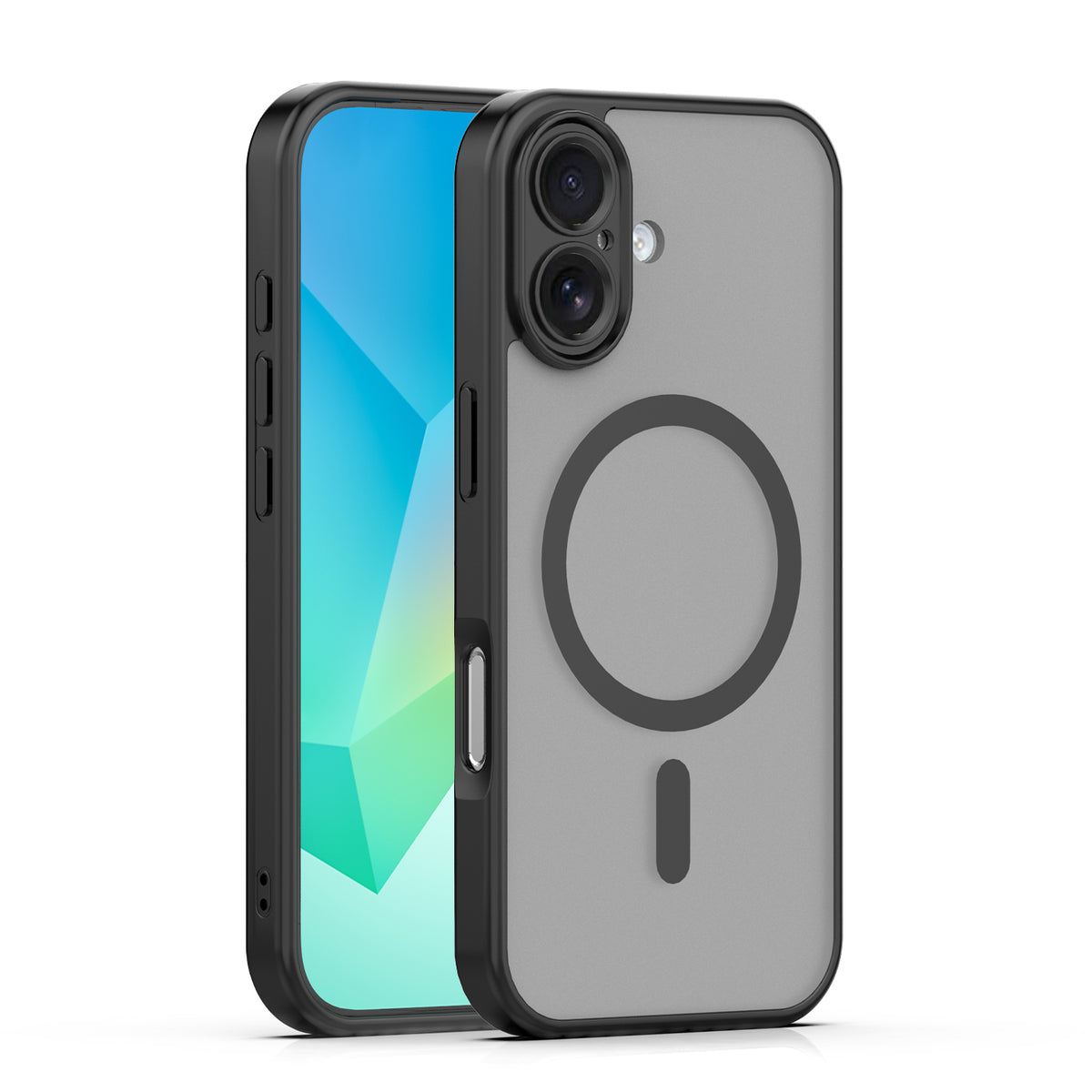 iPh17 Mag Matt Sort