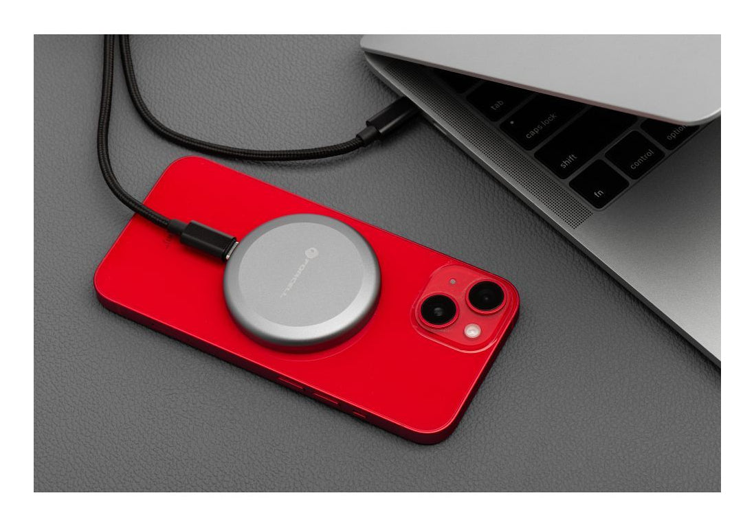 Trådløs oplader 15W Sølv Qi2