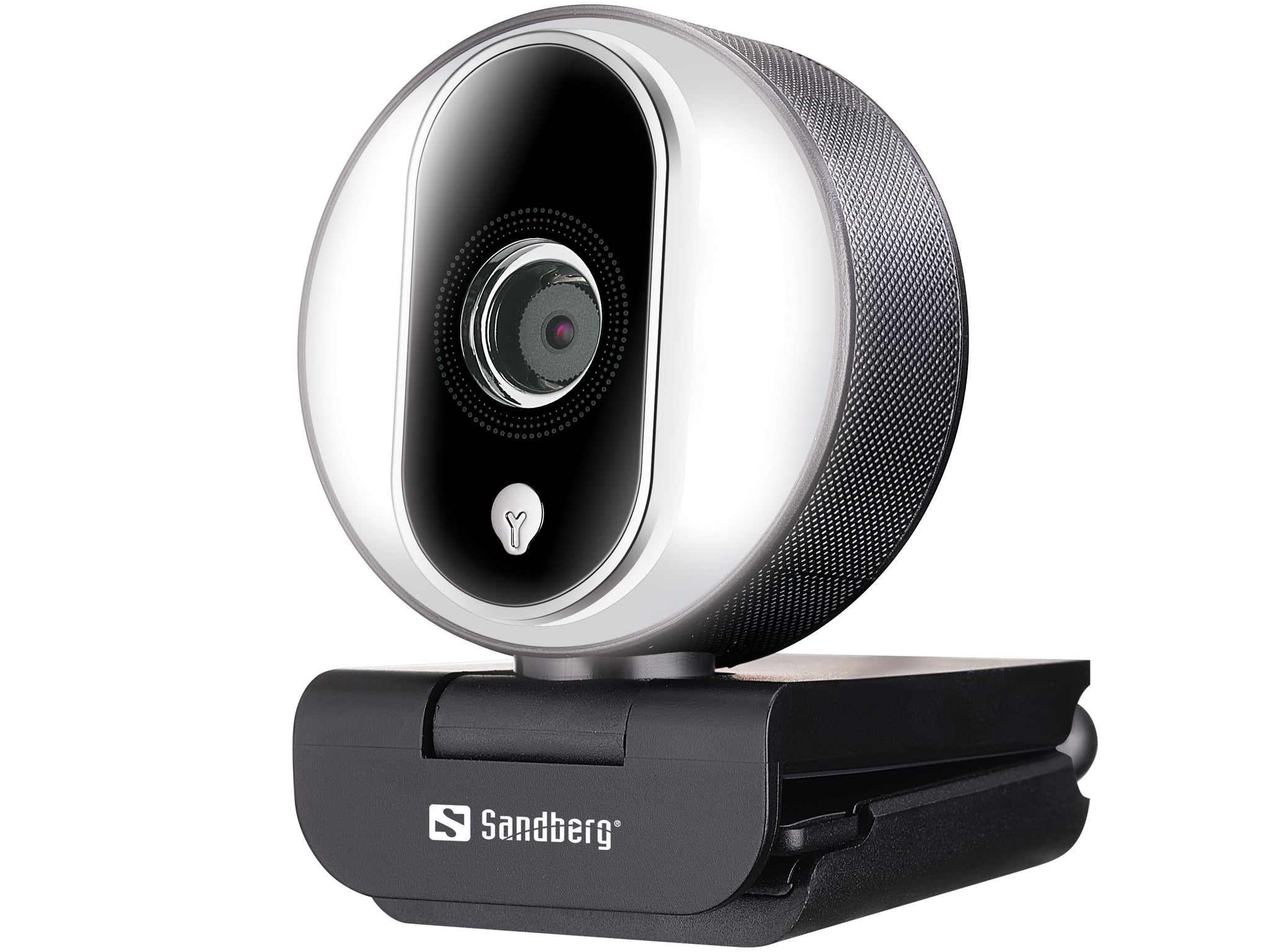 Sandberg Streamer USB Webcam Pro, Black/Silver