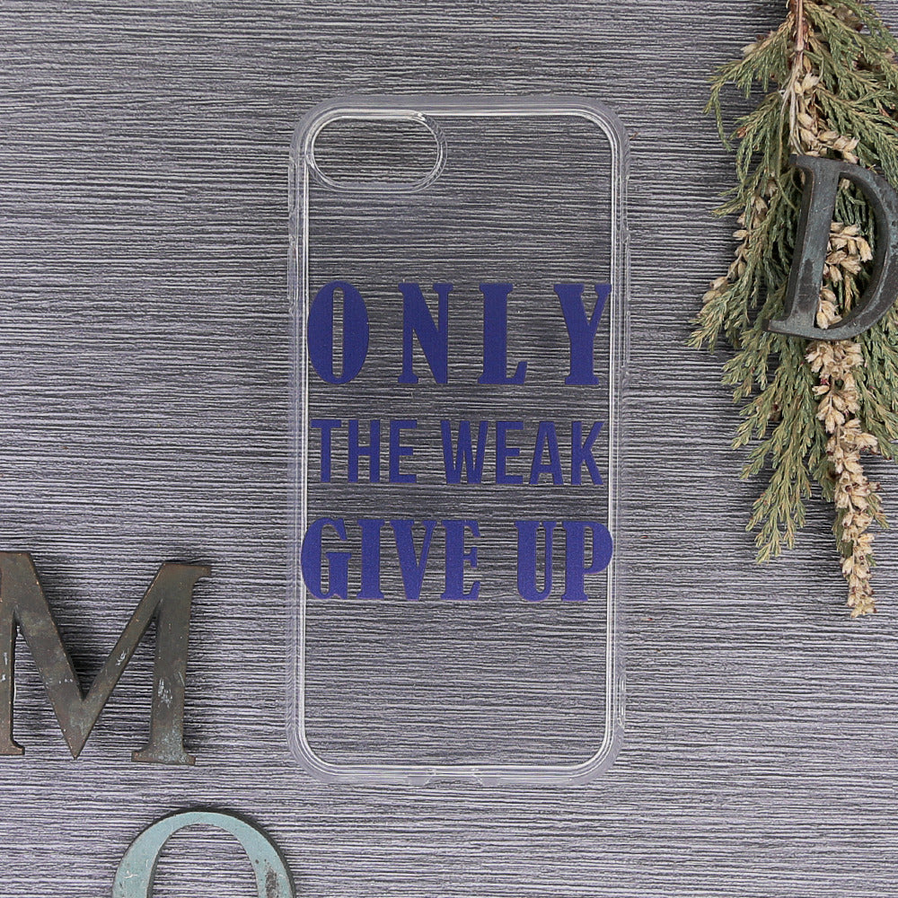 iPhone 7/8/SE Cover only The Weak – Lilla