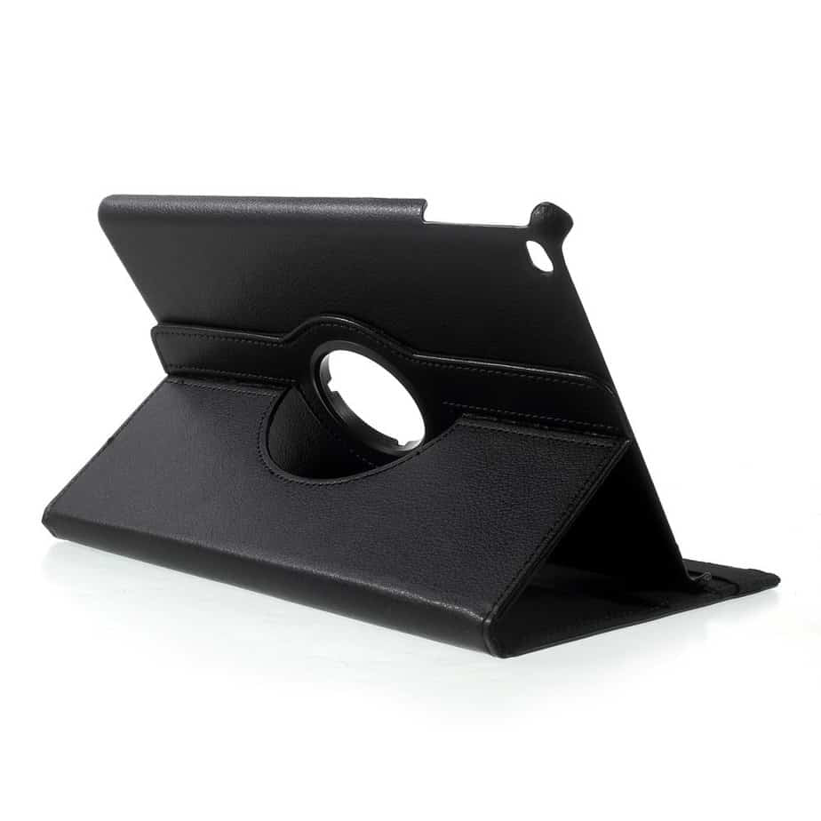 iPad Air / Air 2 / 9,7 Tablet Cover med 360° Stand – Sort - billede 3