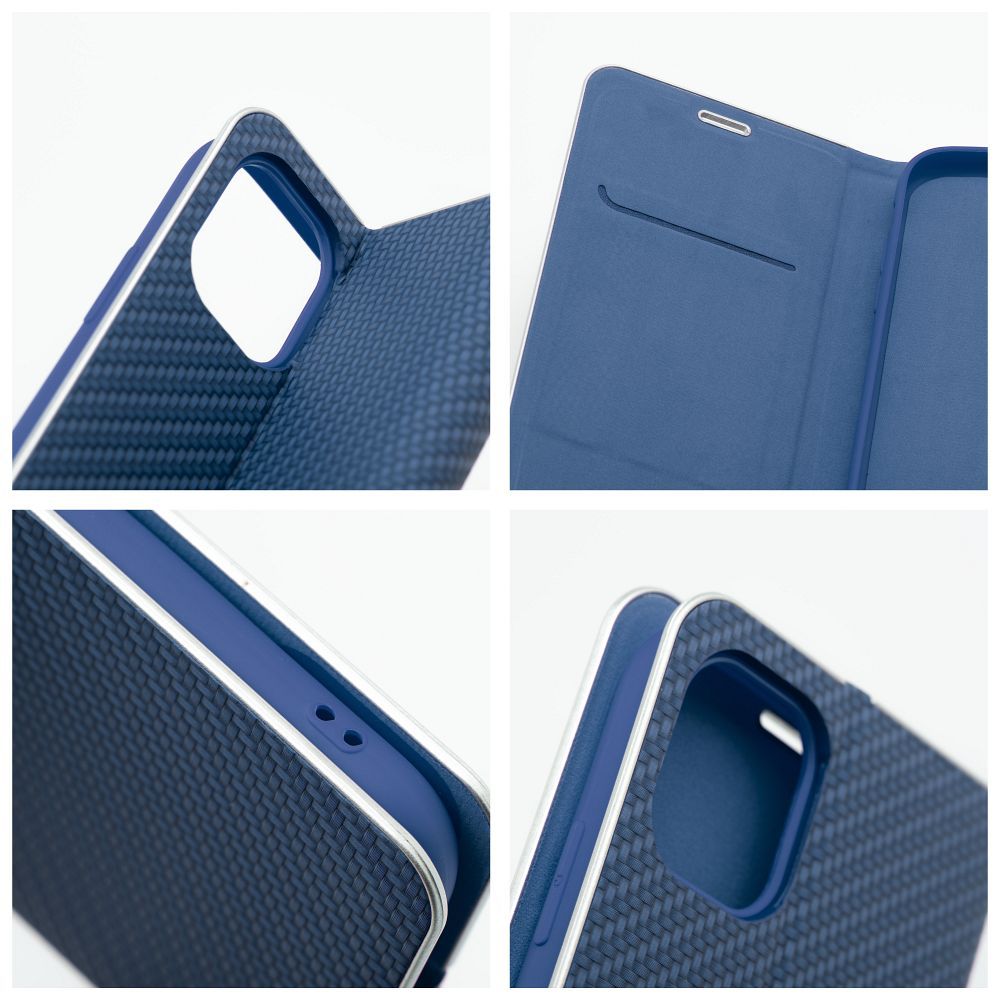 iPhone 14 Wallet Flip Cover Luna – Blå