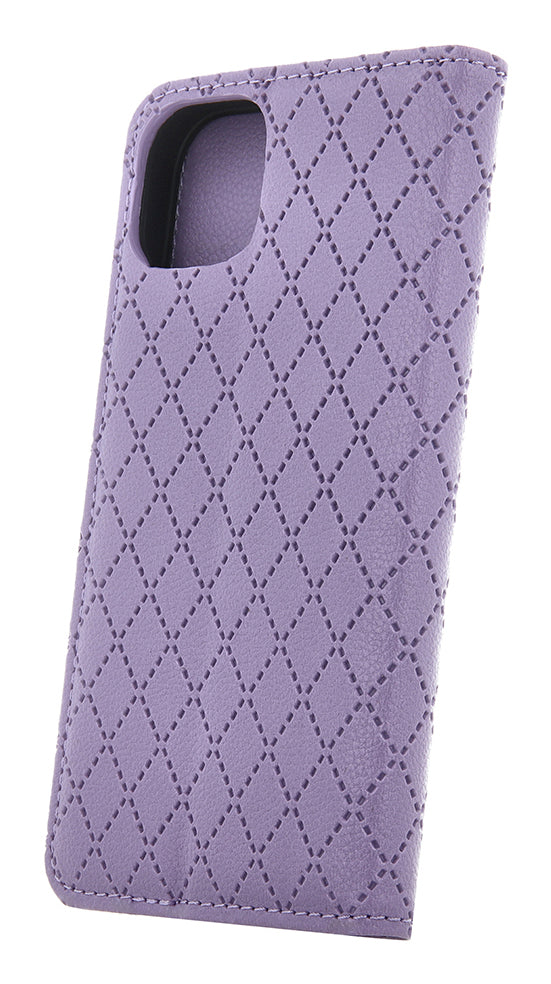 iPhone 16e / 17e Wallet Flip Cover Smart Caro – Lilla - billede 2