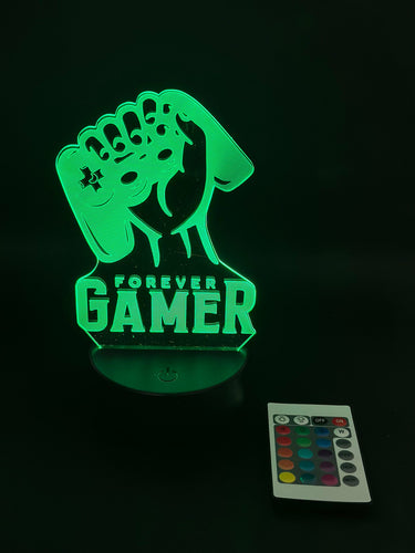 3D Lampe - FOREVER GAMER