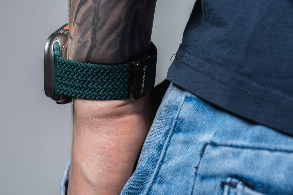 Urrem 38-41mm Grøn Nylon Apple