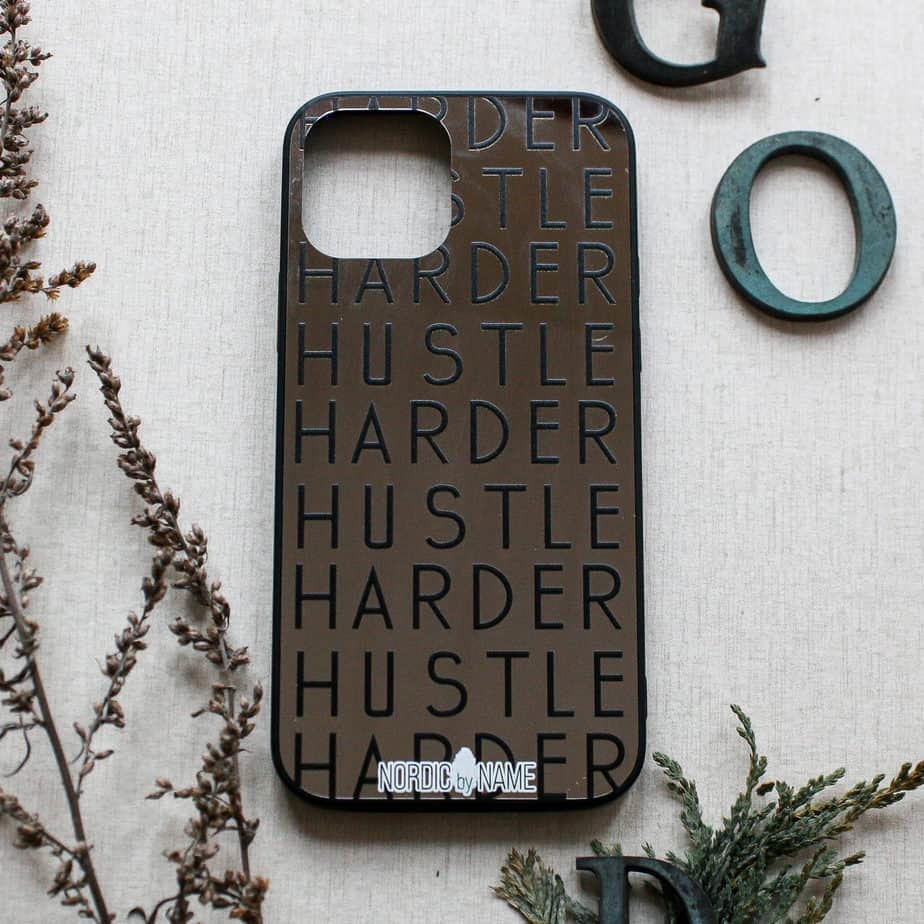iPhone 12 Pro Max Cover hustle Harder