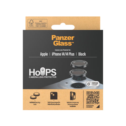 PanzerGlass Hoops Rings for iPhone14/14 Plus Black