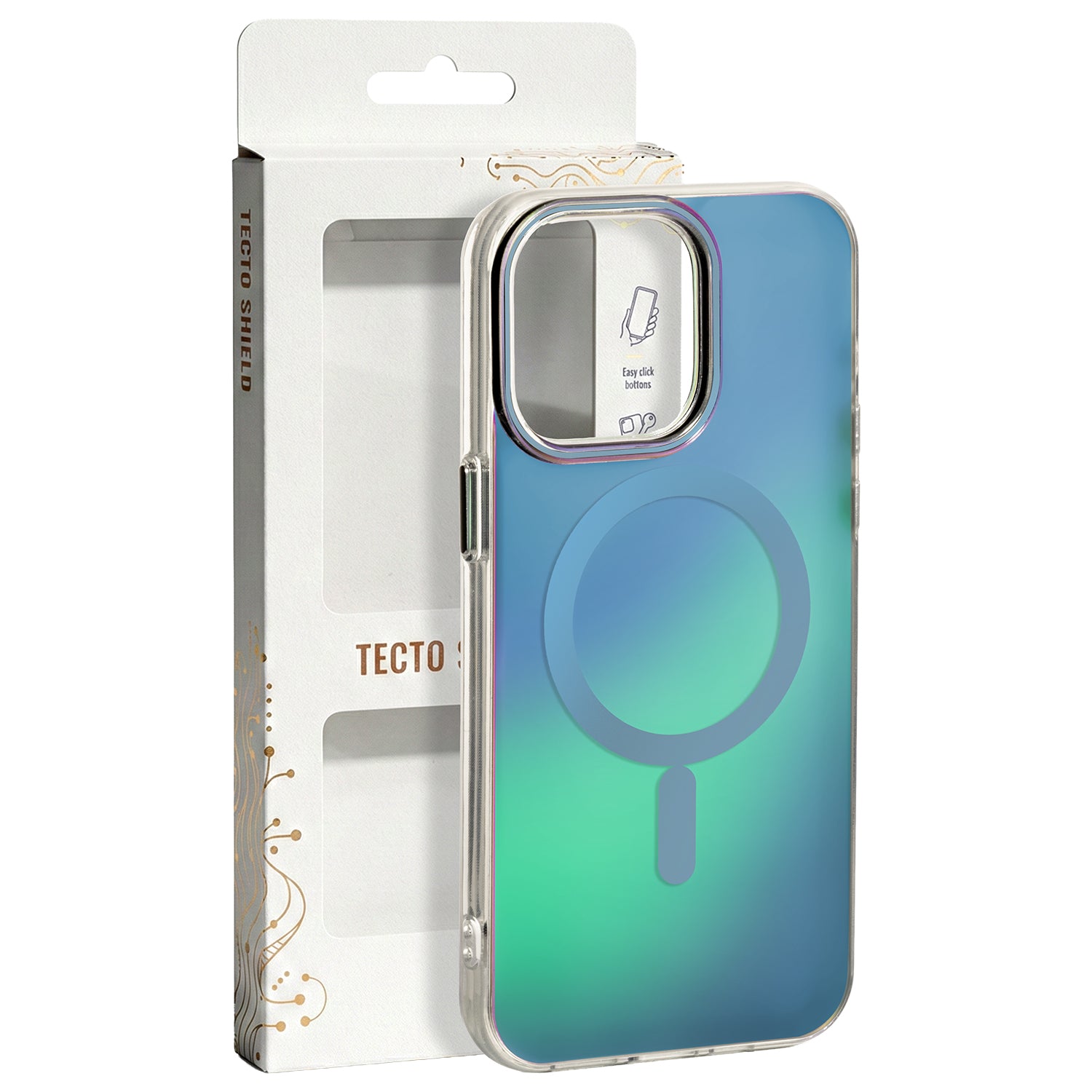 iPh17P Tecto Shield Blå