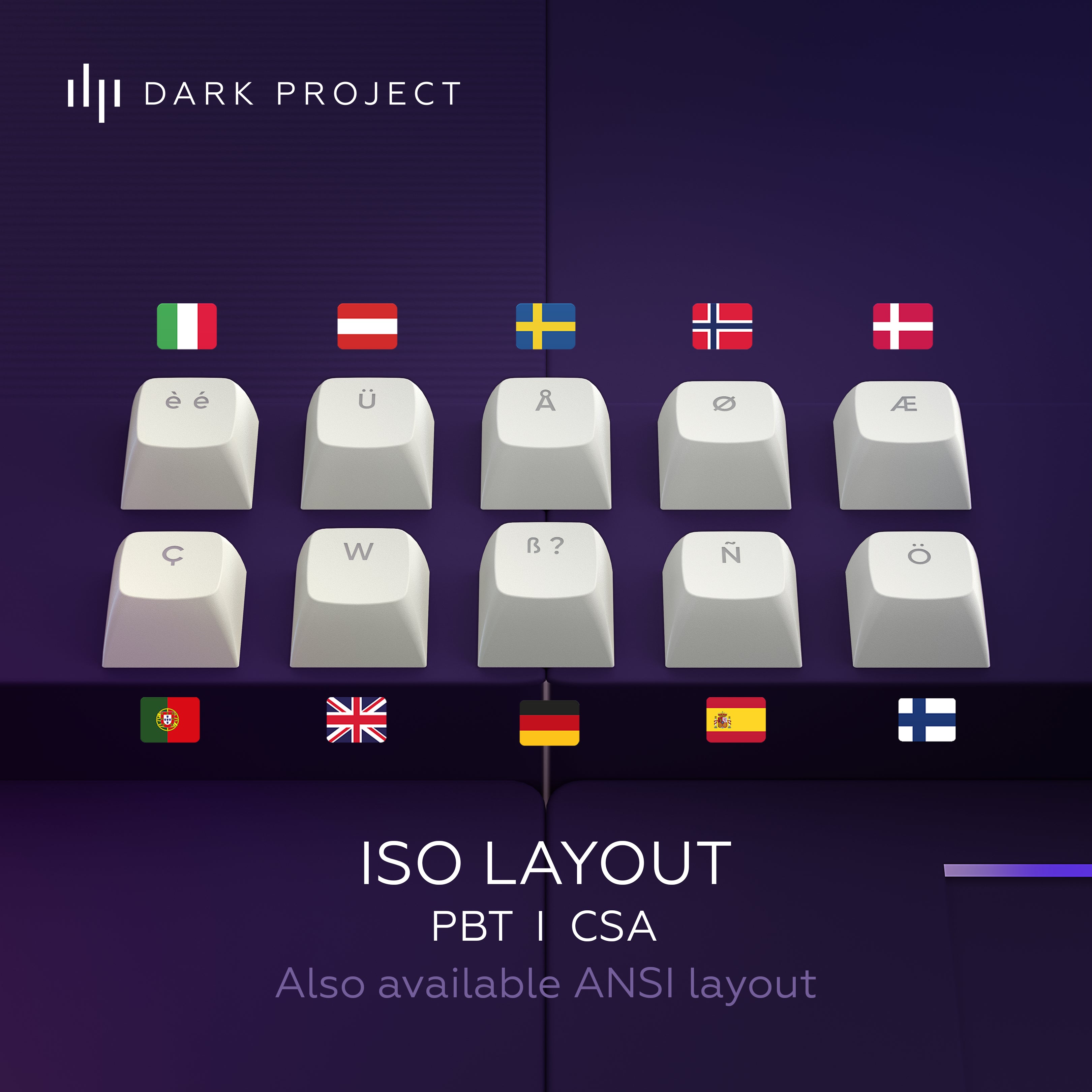 DARK PROJECT Violet/Hvid - billede 17