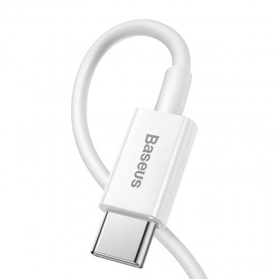 BASEUS USB Cable - Superior Series CATLYS-02 Type-C -  lightning 0,25cm 20W white - billede 2