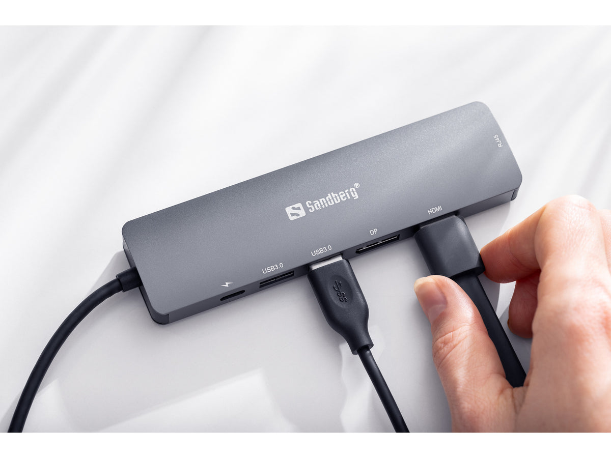 Sandberg USB-C 8K Display Dock - billede 5